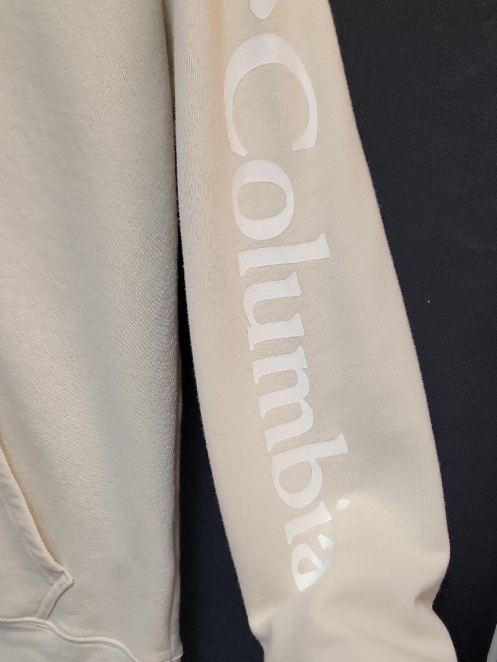 Columbia Women's Cream Zip-Up Hoodie Jacket - Picture 5 of 9